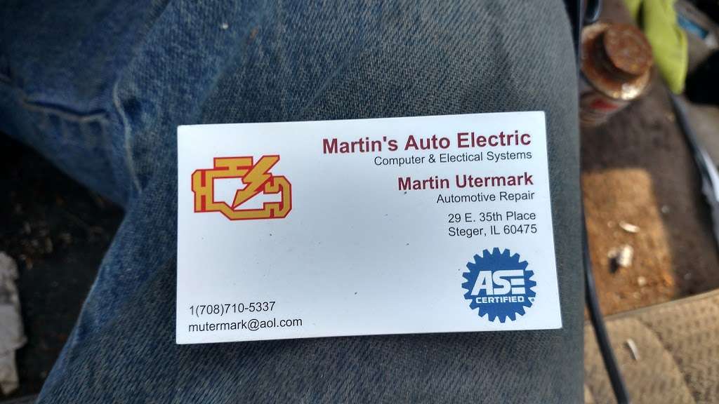 Martins Auto Electric | 29 E 35th Pl, Steger, IL 60475 | Phone: (708) 710-5337