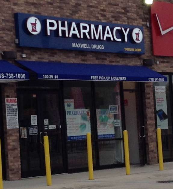 Maxwell Drugs | 150-29 Cross Bay Blvd, Ozone Park, NY 11417, USA | Phone: (718) 641-5010