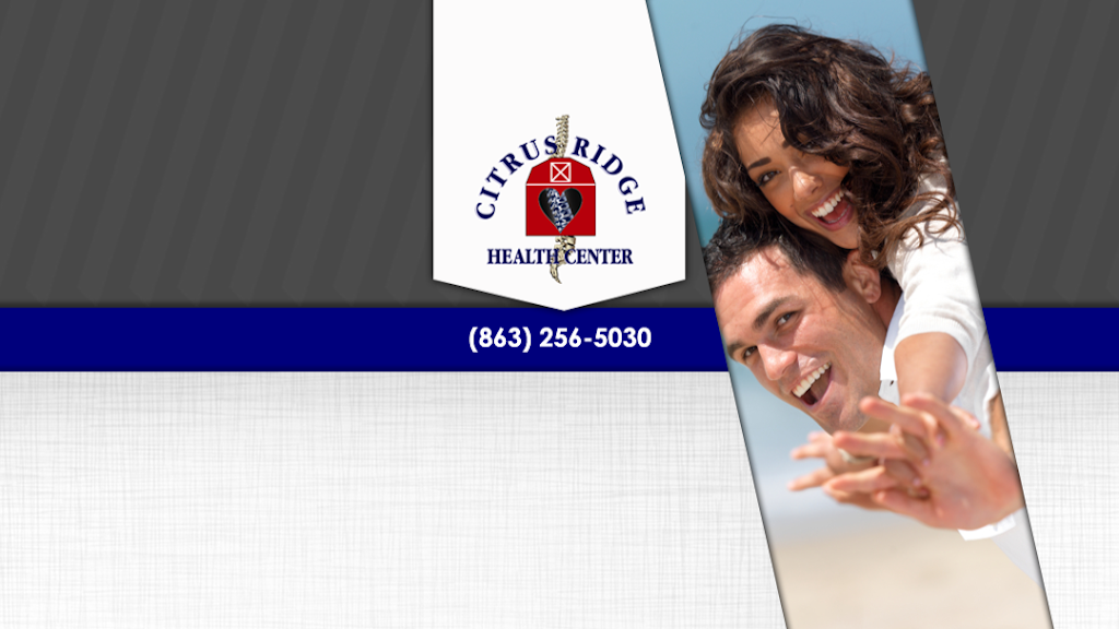 Citrus Ridge Health Center | 109 Lake Davenport Blvd, Davenport, FL 33897, USA | Phone: (863) 256-5030