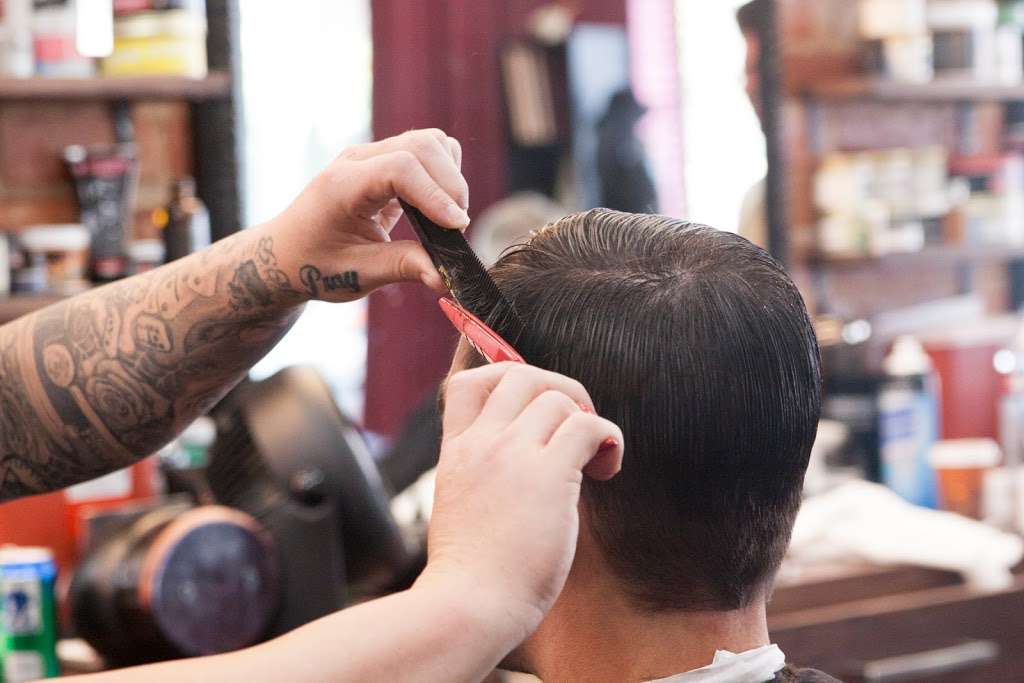 Manly and Sons Barber Co. | 1200 N Alvarado St, Los Angeles, CA 90026, USA | Phone: (213) 353-4784
