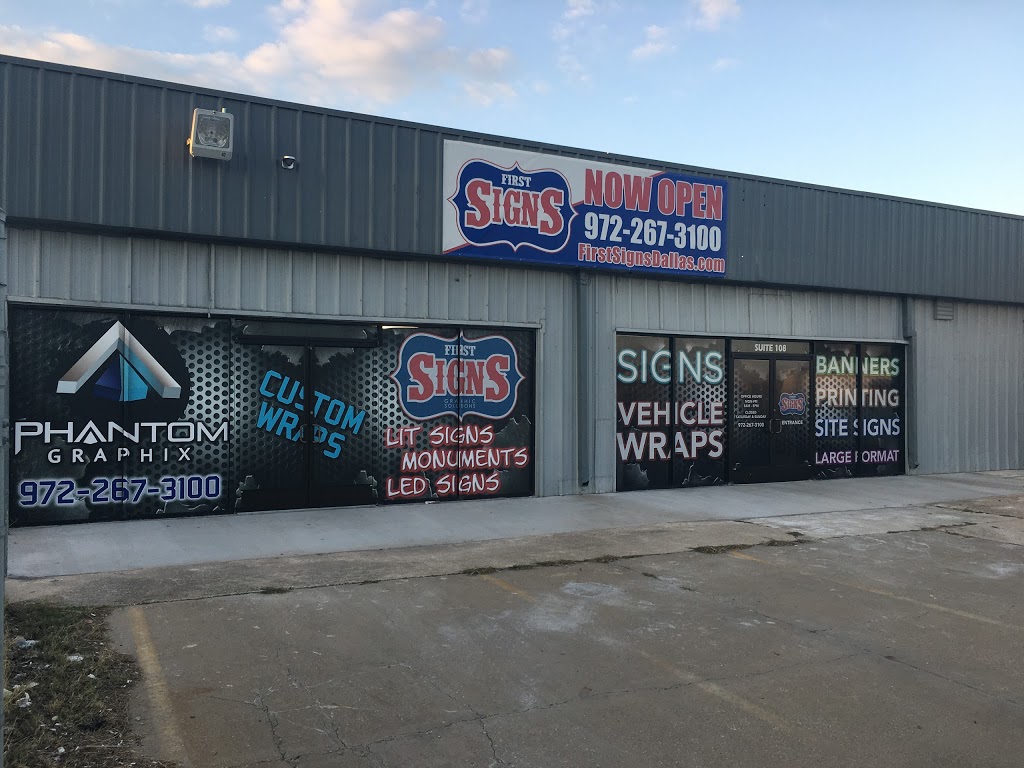 FSGS - FIRST SIGNS Graphic Solutions | 2455 TX-121, Lewisville, TX 75056 | Phone: (972) 267-3100