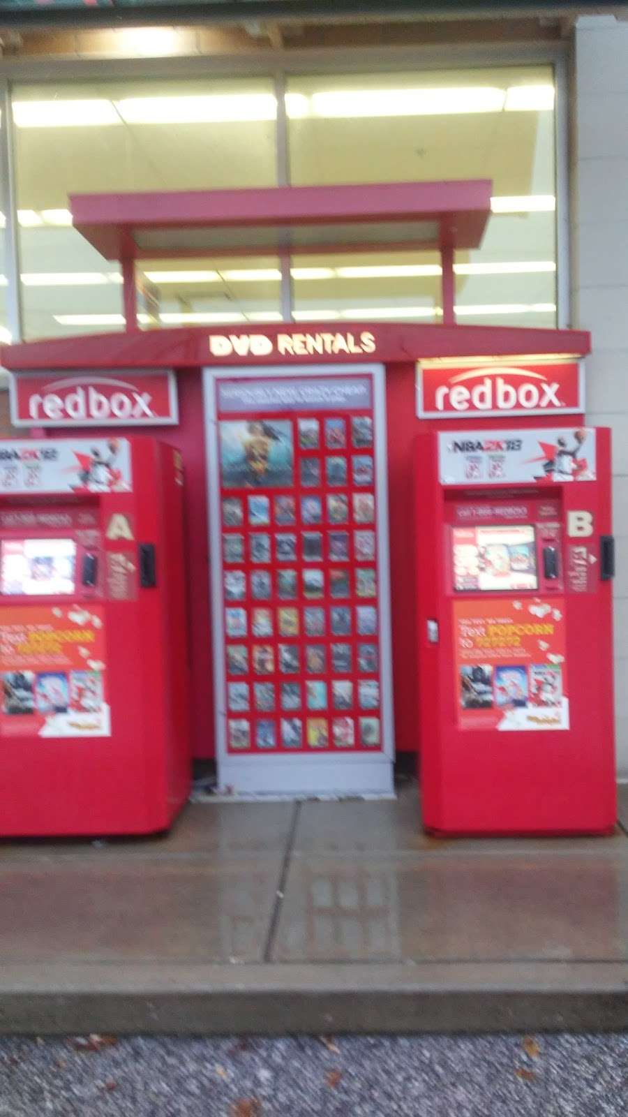 Redbox | 1201 E Churchville Rd, Bel Air, MD 21014, USA | Phone: (866) 733-2693