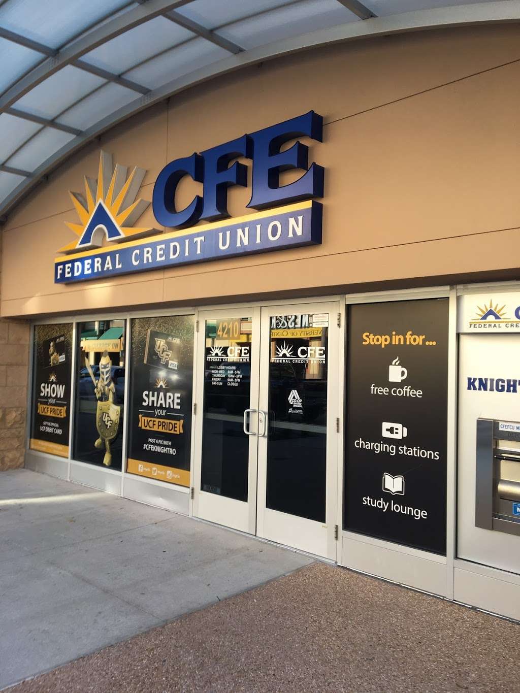 CFE Federal Credit Union | 4210 W Plaza Dr, Orlando, FL 32816 | Phone: (407) 896-9411