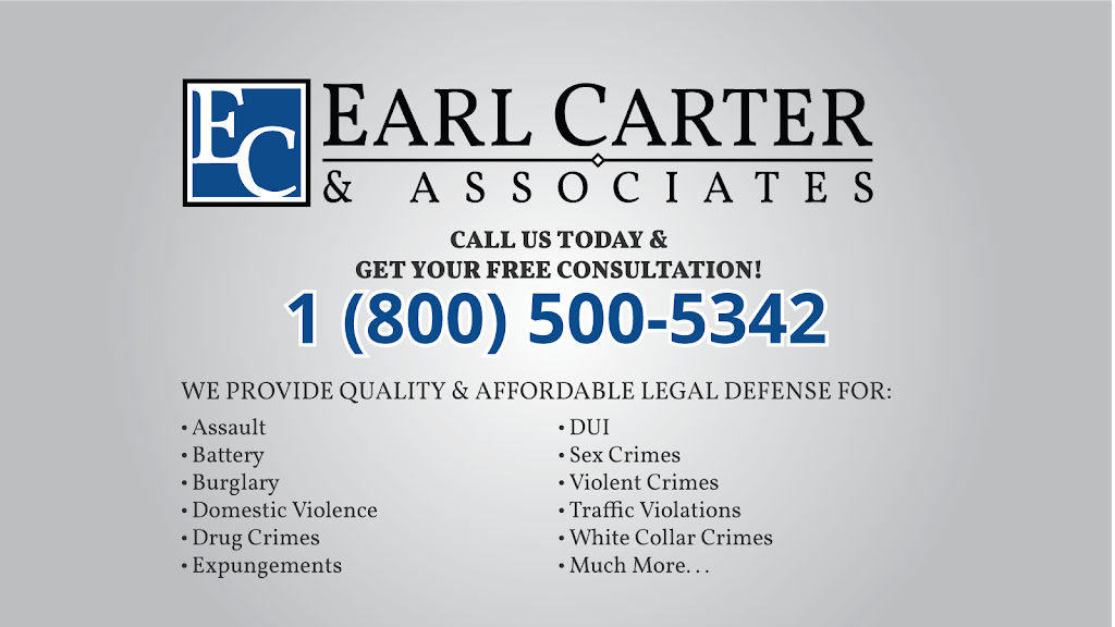 The Law Offices of Earl Carter & Associates | 2101 N Main St suite b, Santa Ana, CA 92706 | Phone: (800) 500-5342