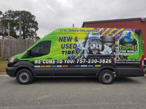 Mobile Tire Service 24Hrs Empire Tire World | High St, Portsmouth, VA 23704, USA | Phone: (757) 286-5966