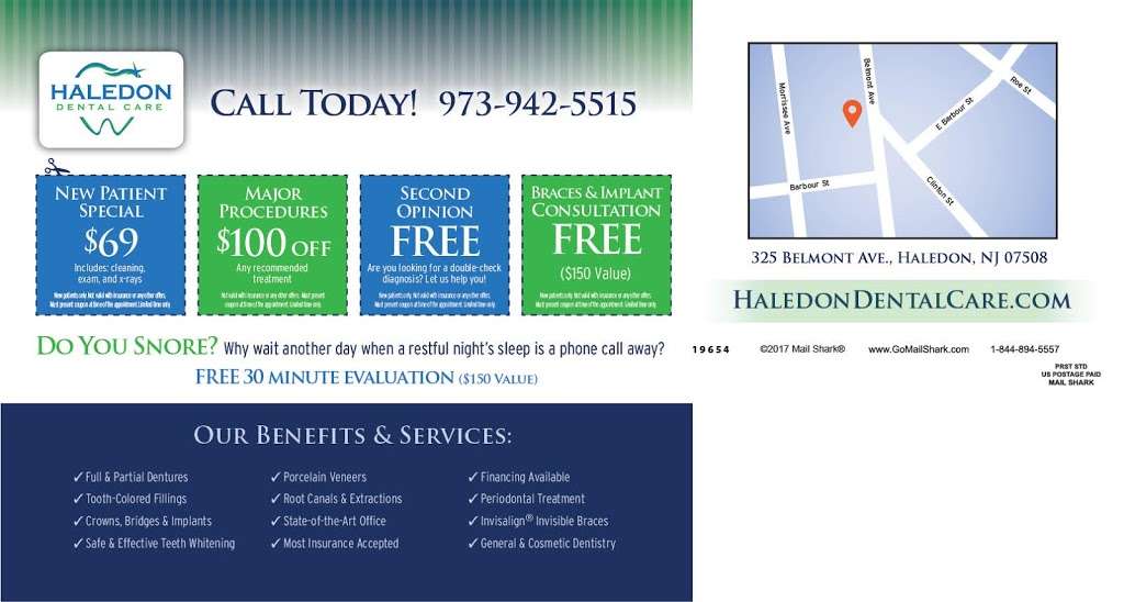 Haledon Dental Care | 325 Belmont Ave, Haledon, NJ 07508, USA | Phone: (973) 942-5515