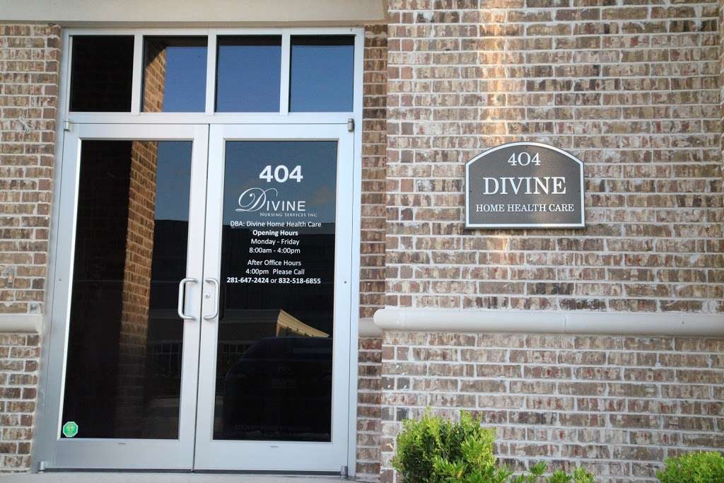 Divine Home Health Care | 16000 Park Ten Pl Suite #404, Houston, TX 77084, USA | Phone: (281) 647-2424