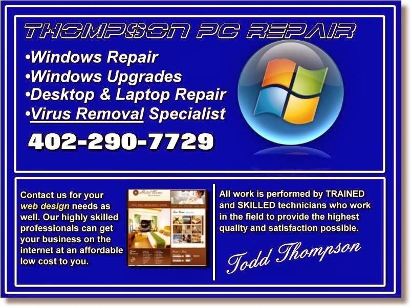 Thompson PC Repair | 6708 S 53rd St, Omaha, NE 68117, USA | Phone: (402) 290-7729
