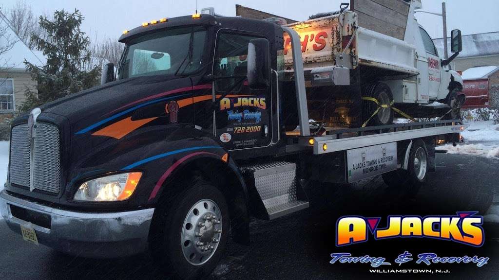 A-Jacks Towing & Recovery | 1107 N Tuckahoe Rd, Williamstown, NJ 08094, USA | Phone: (856) 728-2000