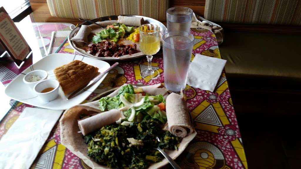 St. Yared Ethiopian Cuisine & Coffeehaus | 11210 Fall Creek Rd, Indianapolis, IN 46256, USA | Phone: (317) 363-4435