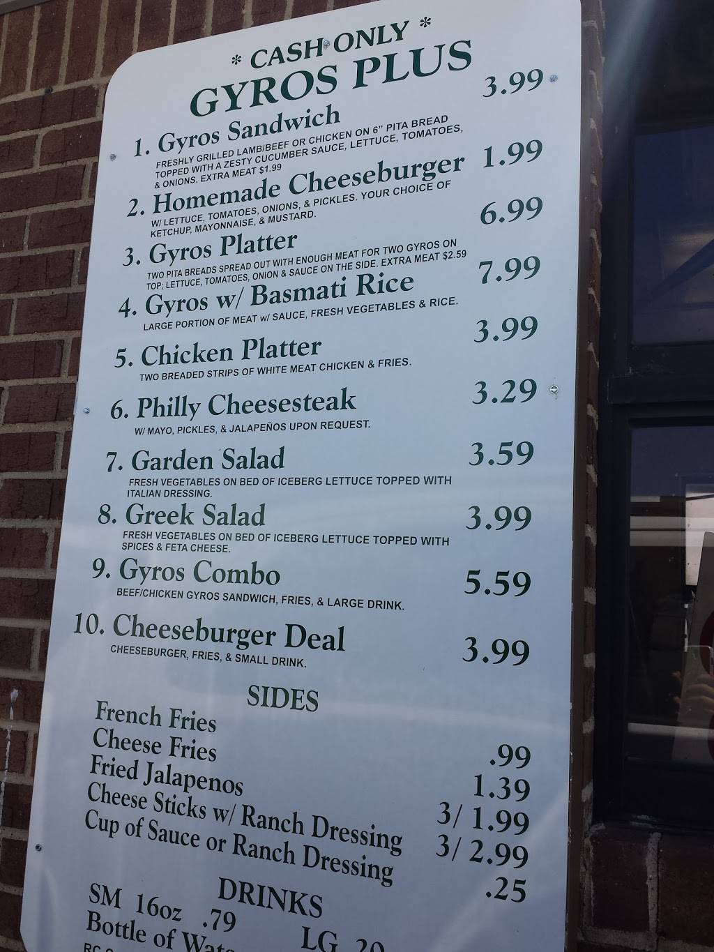 Gyros Plus | 1905 E Arkansas Ln, Arlington, TX 76010, USA | Phone: (817) 795-5694