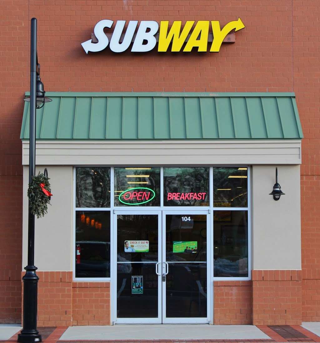 Subway Restaurants | 5959 Exchange Dr, Eldersburg, MD 21784, USA | Phone: (410) 875-7123