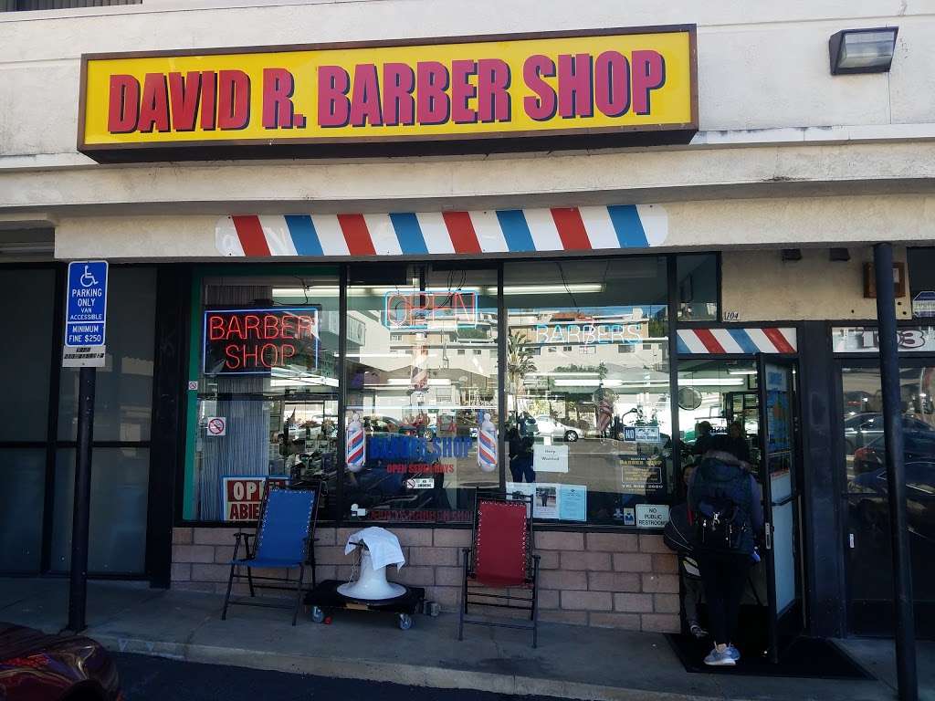 David R Barber Shop | 3300 Overland Ave #103, Los Angeles, CA 90034, USA | Phone: (310) 838-2680