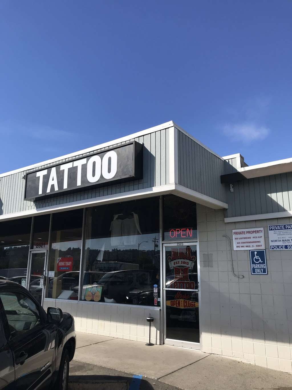 Black Sea Tattoo | 2523 N Main St, Walnut Creek, CA 94597, USA | Phone: (925) 658-4280