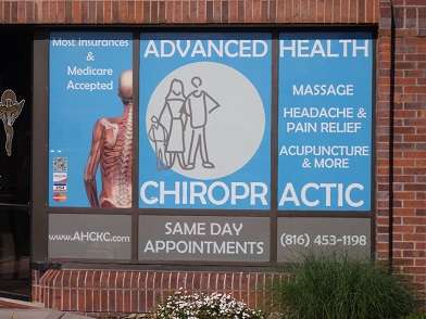Advanced Health Chiropractic, Inc. | 244 NE 69 Hwy, Suite 202, Kansas City, MO 64119 | Phone: (816) 453-1198