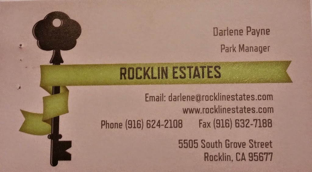 Rocklin Estates MHP & Sigrist Homes | 5505 S Grove St, Rocklin, CA 95677 | Phone: (916) 624-2108