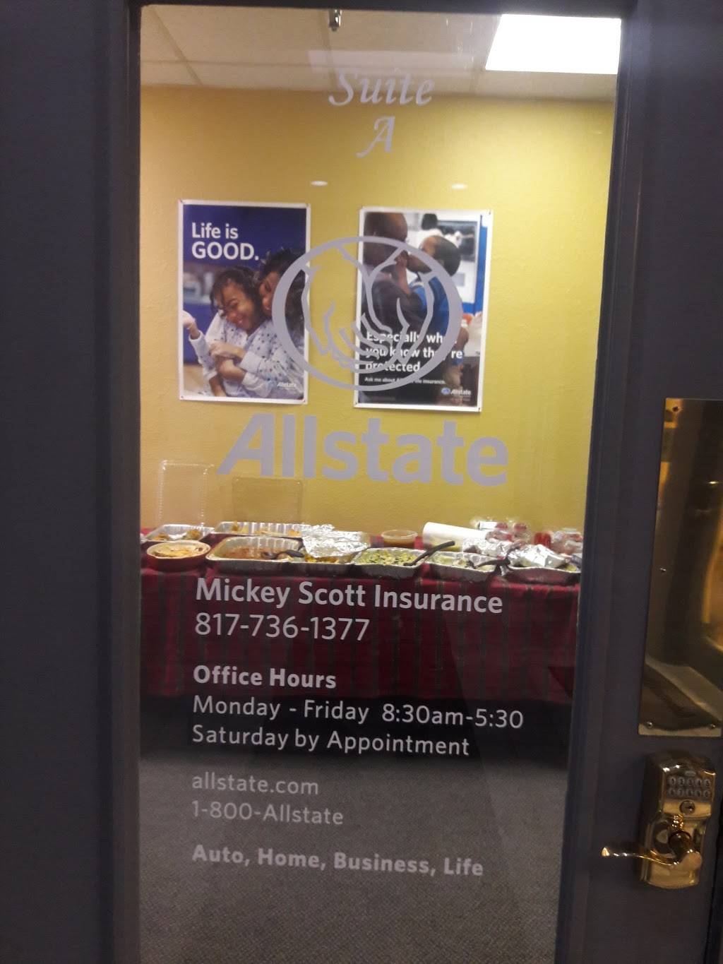 Mickey Scott: Allstate Insurance | 4025 Woodland Park Blvd Ste 165, Arlington, TX 76013, USA | Phone: (817) 736-1377