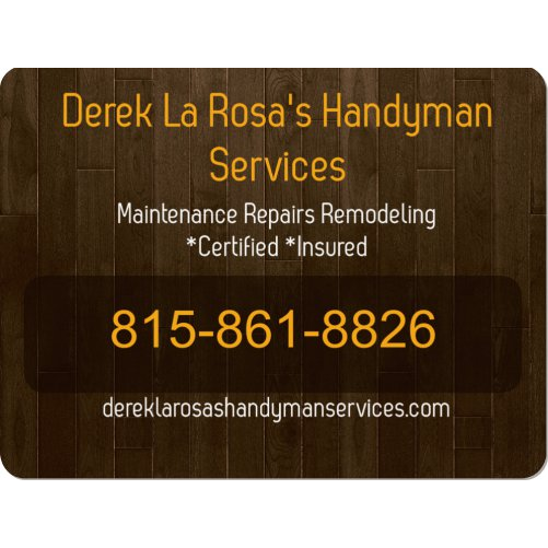 Derek La Rosas Handyman Services | 2456 Emily Ln, Elgin, IL 60124 | Phone: (815) 861-8826