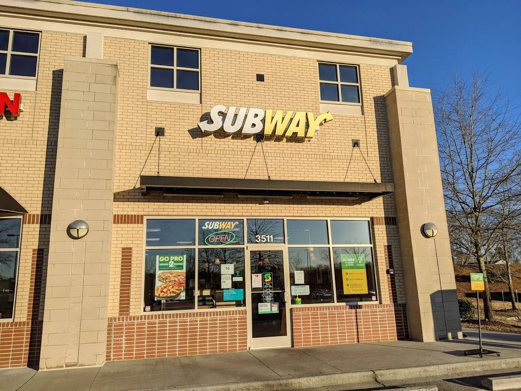 Subway | 3511 Pkwy Village Cir, Winston-Salem, NC 27127, USA | Phone: (336) 771-5927