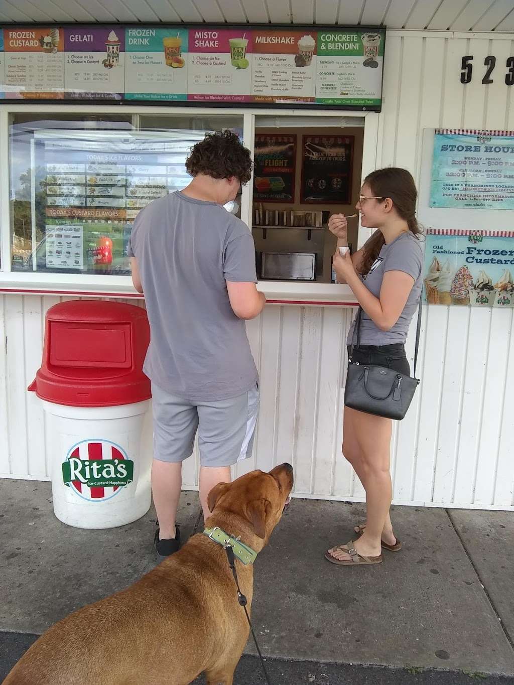 Ritas Italian Ice & Frozen Custard | 523 Pulaski Hwy, Joppa, MD 21085, USA | Phone: (410) 679-7452