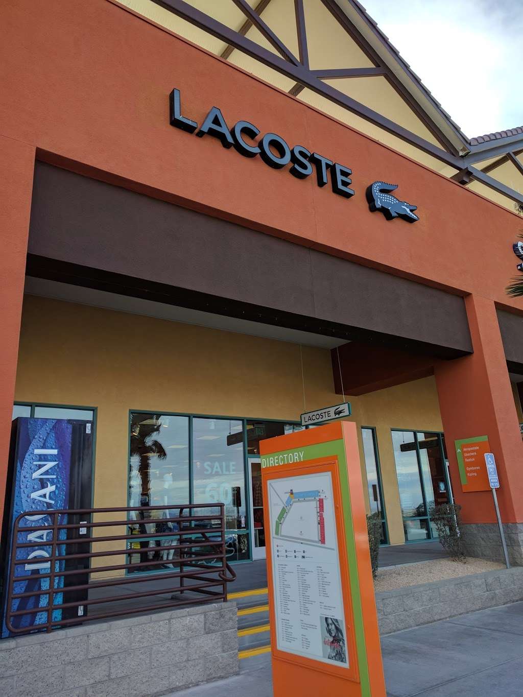 Lacoste | 2796 Tanger Way Suite 335, Barstow, CA 92311 | Phone: (760) 253-7591