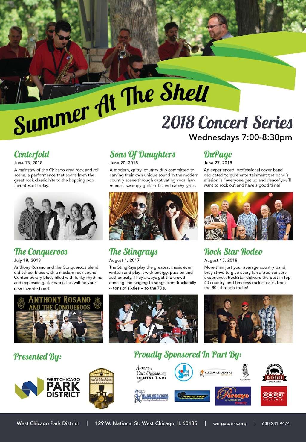 The Shell at Reed-Keppler Park | 832 Arbor Ave, West Chicago, IL 60185, USA | Phone: (630) 231-9474
