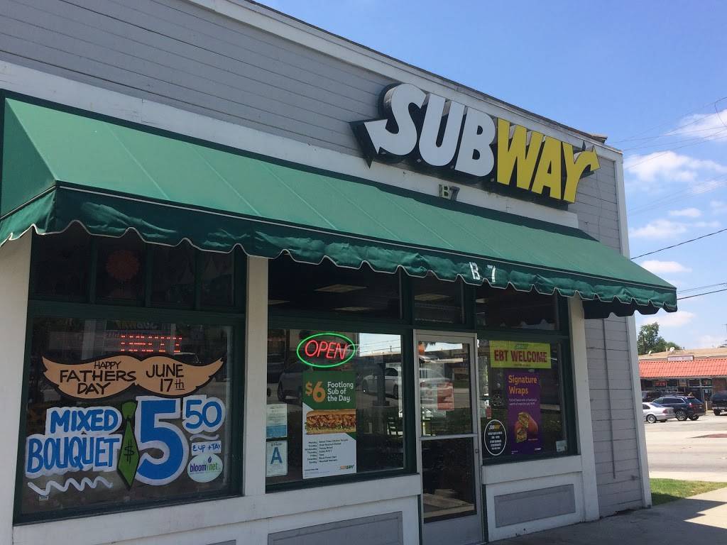 Subway | 5416 Norwalk Blvd Suite B7, Whittier, CA 90601, USA | Phone: (562) 908-3082