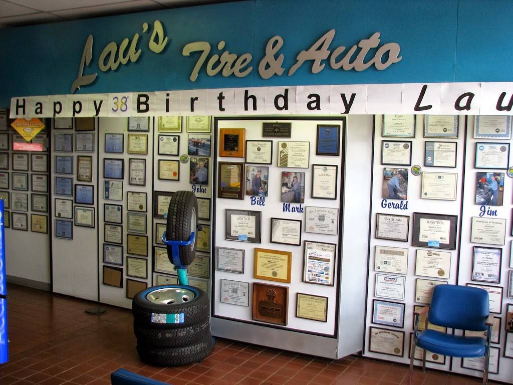 Laus Tire & Auto Services | 5025 West Villard Avenue, at 51st St., [Between Hampton Ave. & Silver Spring Drive], Milwaukee, WI 53218, USA | Phone: (414) 462-2660