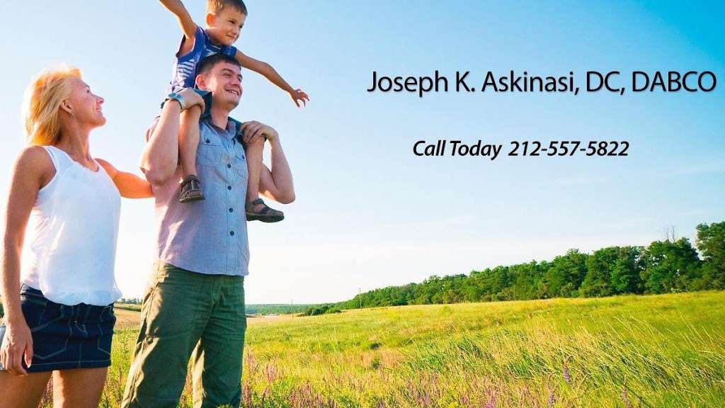 Joseph K. Askinasi DC, DABCO | 150 Purchase St #5, Rye, NY 10580 | Phone: (914) 481-4692