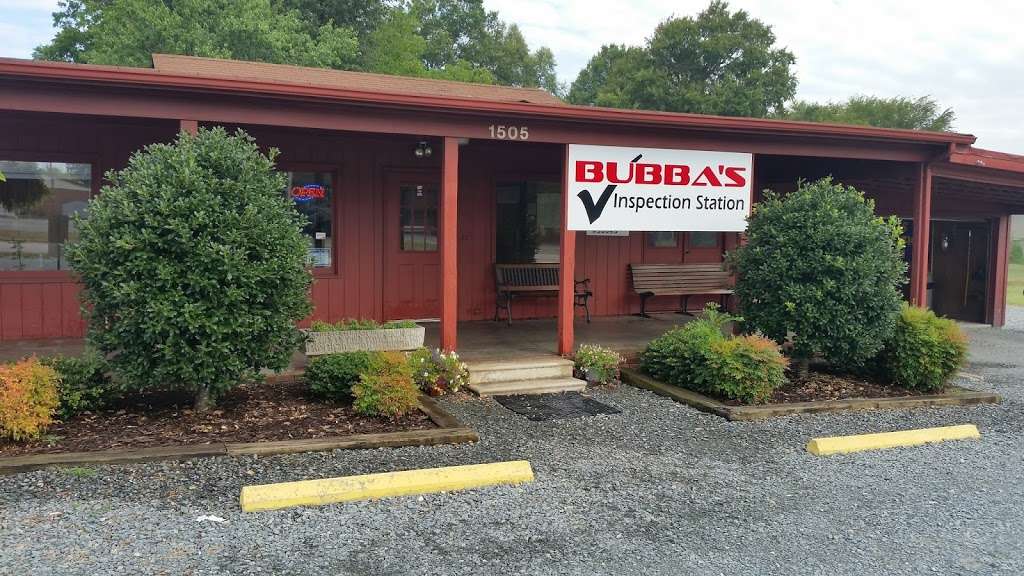 Bubbas Inspection Station | 1505 Morgan Mill Rd, Monroe, NC 28110, USA | Phone: (704) 292-7369