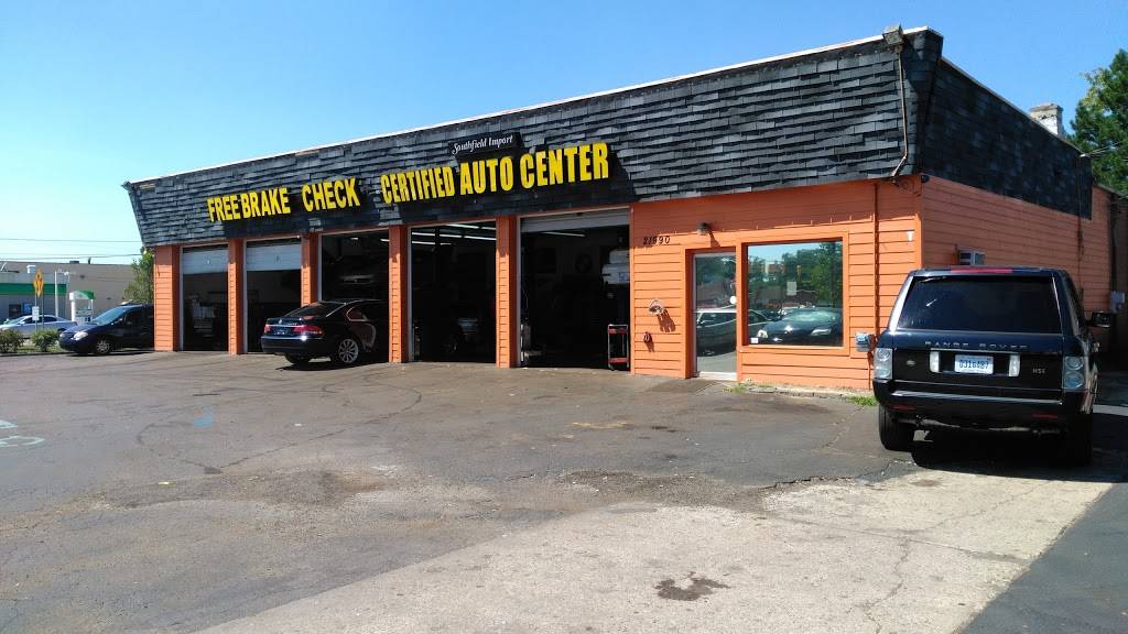 Southfield Import Auto Repair | 21990 Eight Mile Rd, Southfield, MI 48075, USA | Phone: (248) 352-0553