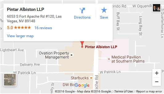 Pintar Albiston LLP | 6053 S Fort Apache Rd #120, Las Vegas, NV 89148 | Phone: (702) 685-5255