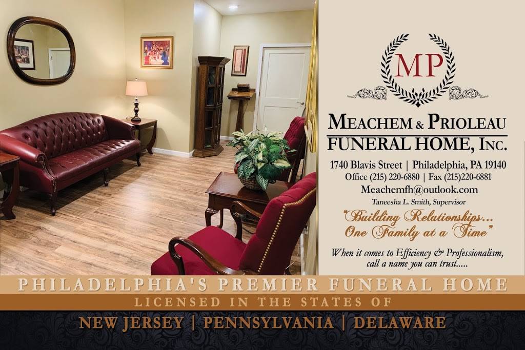 Meachem & Prioleau Funeral Home | 1740 Blavis St, Philadelphia, PA 19140, USA | Phone: (215) 879-1855