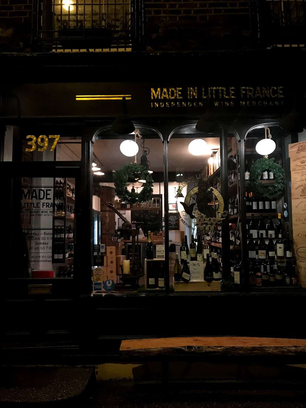 Made In Little France - Wine Merchants & Online Shop | 397 St John St, Clerkenwell, London EC1V 4LD, UK | Phone: 020 7837 3125
