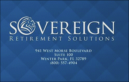 Sovereign Retirement Solutions | 941 W Morse Blvd #100, Winter Park, FL 32789 | Phone: (407) 645-5804