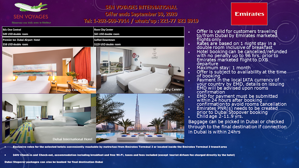 SEN VOYAGES INTERNATIONAL | 11787 Carriage House Dr, Silver Spring, MD 20904, USA | Phone: (202) 509-7914