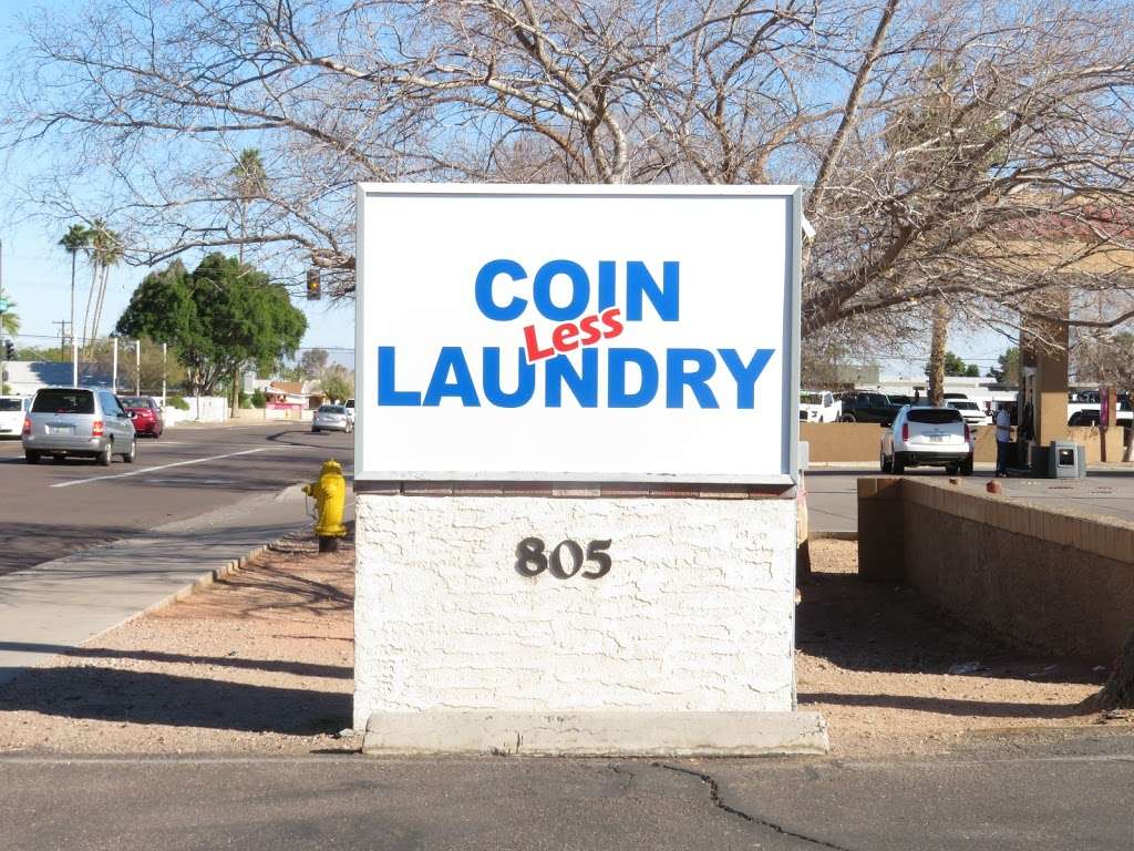 COIN Less LAUNDRY | 805 E Continental Dr, Tempe, AZ 85281, USA | Phone: (866) 310-1313