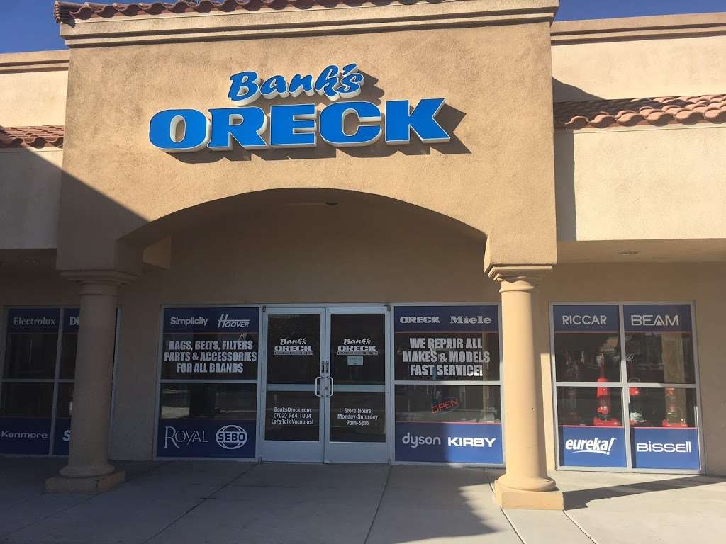 Banks Oreck Vacuum and Clean Home Centers | 5597 S Rainbow Blvd #200, Las Vegas, NV 89118, USA | Phone: (702) 964-1004