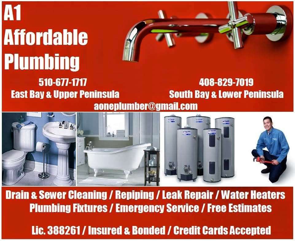 A-1 Plumbing & Water Heaters | 525 San Leandro Blvd, San Leandro, CA 94577 | Phone: (510) 382-9922