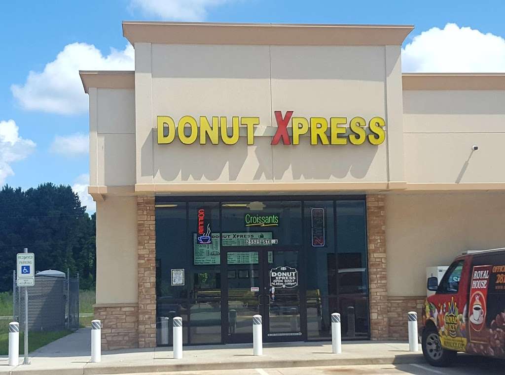 Donut Xpress | 25525 TX-105 ste a, Cleveland, TX 77328, USA | Phone: (281) 593-2595