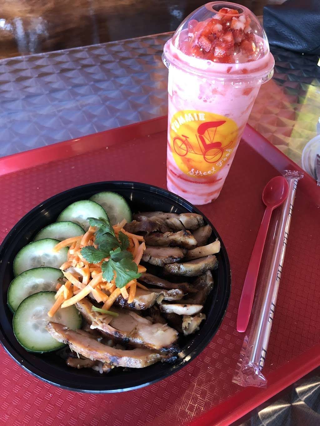 Yummie Street Food | 10211 Cypresswood Dr #1200, Houston, TX 77070, USA | Phone: (281) 894-9261