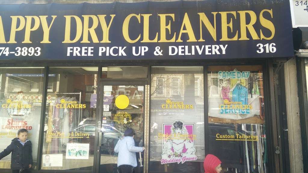 Happy Dry Cleaners | 316 Kingston Ave, Brooklyn, NY 11213, USA | Phone: (718) 774-3893