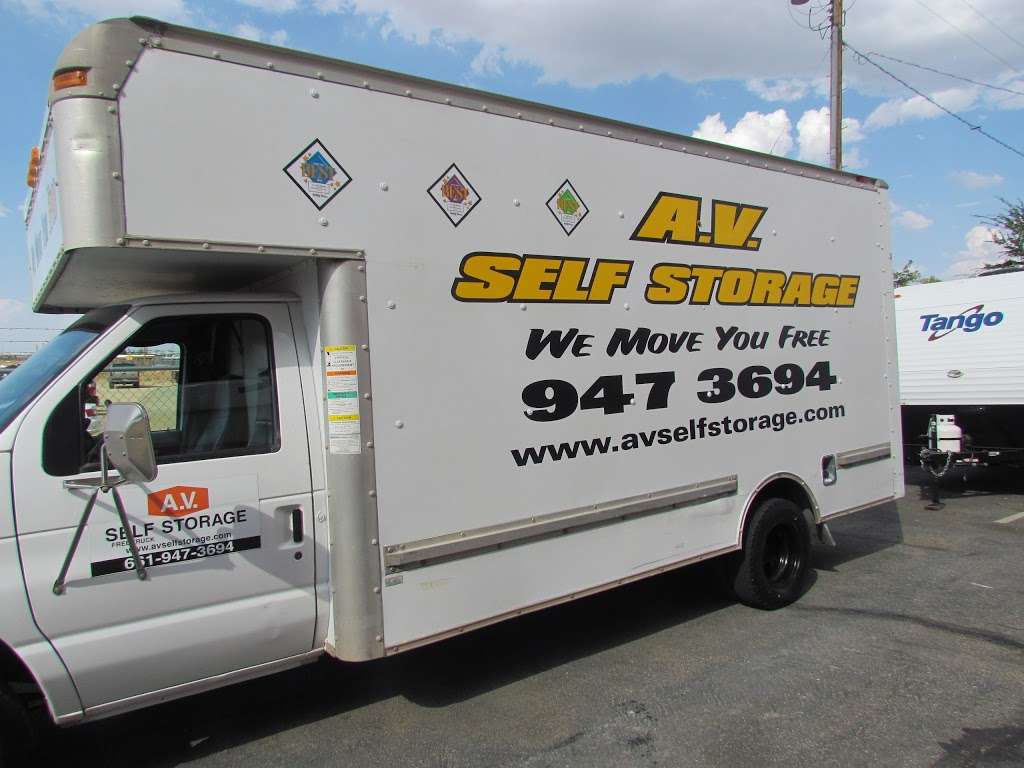 AV Self Storage | 850 E Ave P8, Palmdale, CA 93550, USA | Phone: (661) 268-6209