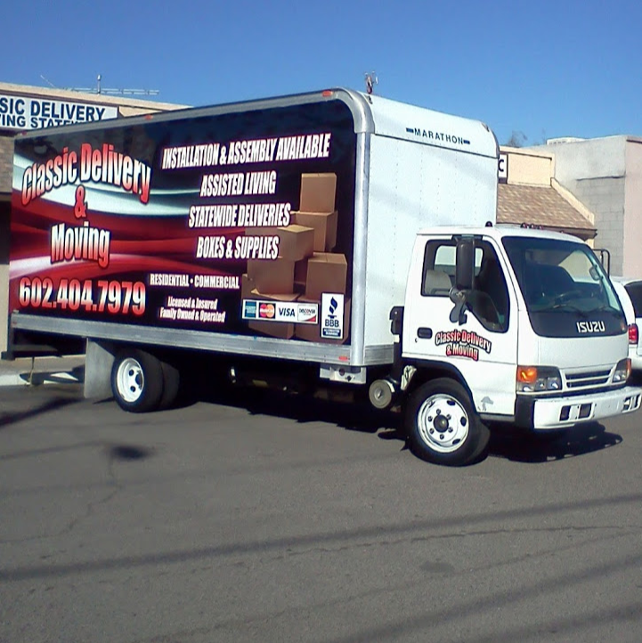 Classic Delivery and Moving, Inc | 13416 N Cave Creek Rd, Phoenix, AZ 85022, USA | Phone: (602) 404-7979