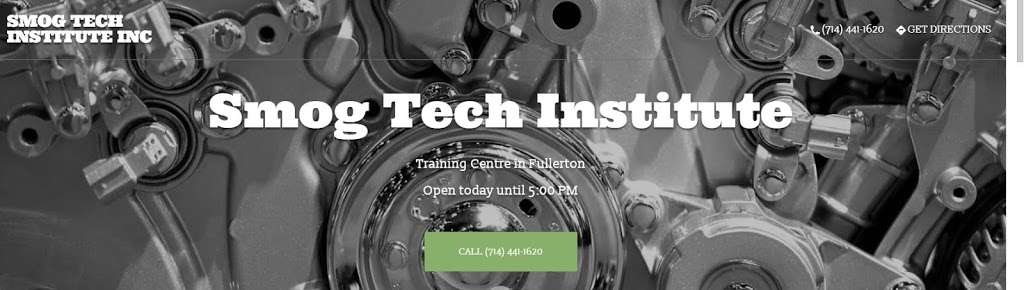 Smog Tech Institute Inc | 4070 N Palm St #704, Fullerton, CA 92835 | Phone: (714) 441-1620