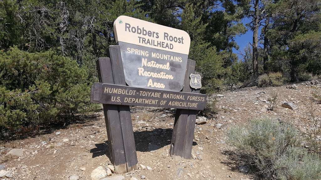 Robbers Roost Trailhead | NV-158, Mt Charleston, NV 89124, USA | Phone: (702) 515-5400