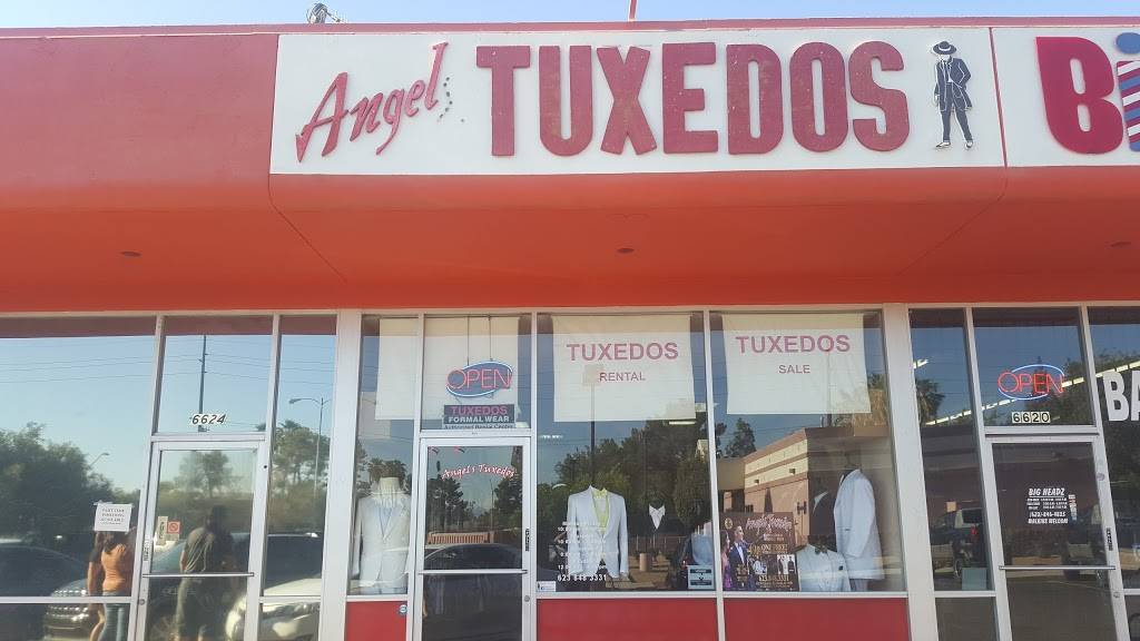 Angels Tuxedos | 6622 W Camelback Rd, Glendale, AZ 85301, USA | Phone: (623) 848-3331