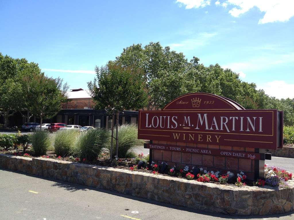 Louis M. Martini Winery | 254 Saint Helena Hwy S, St Helena, CA 94574, USA | Phone: (707) 968-3362