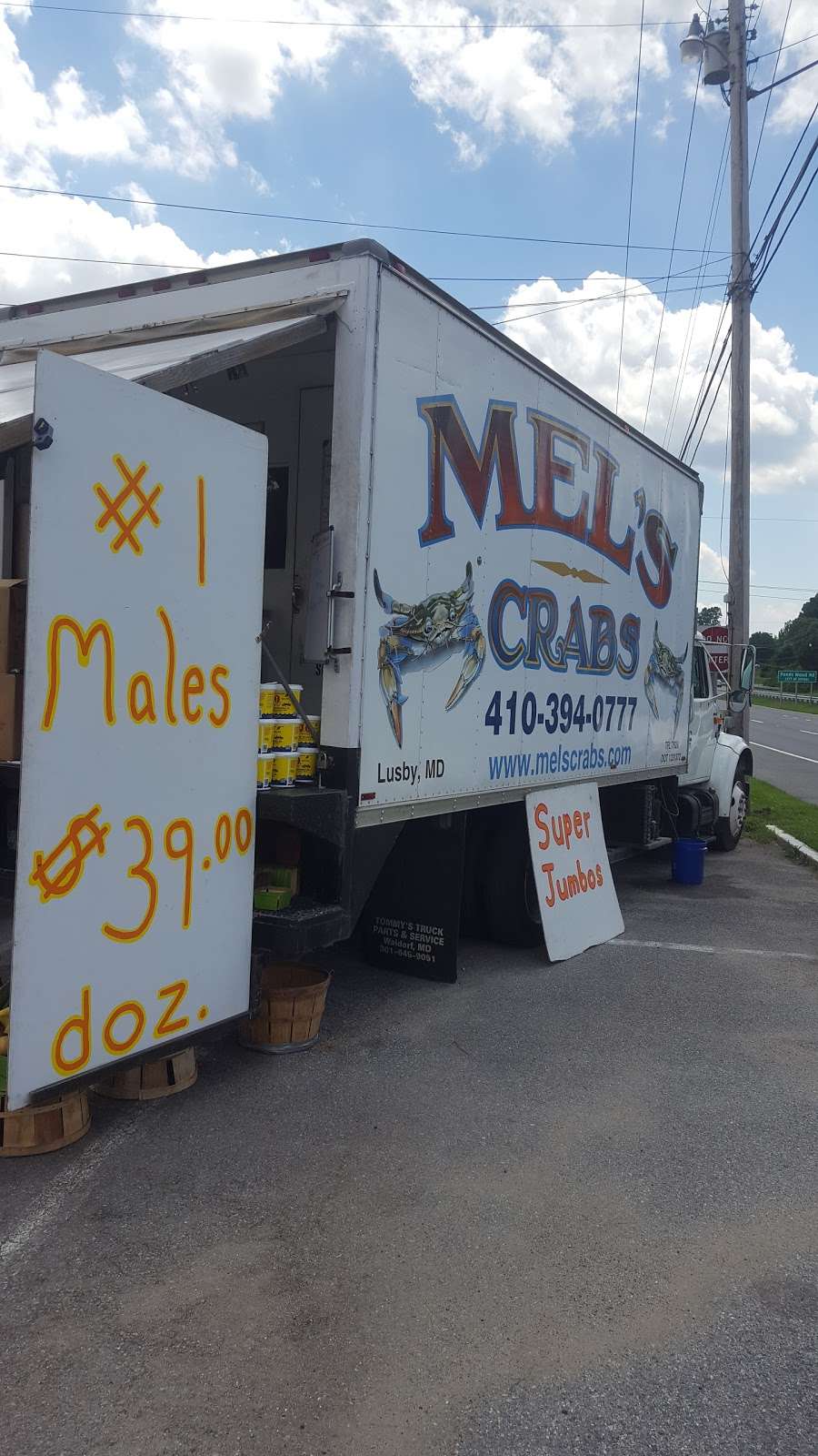 Mels Crabs | 5005 Solomons Island Rd, Huntingtown, MD 20639 | Phone: (410) 394-0777