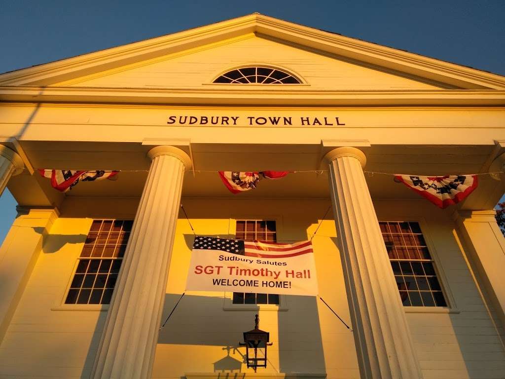 Sudbury Town Hall | 322 Concord Rd, Sudbury, MA 01776 | Phone: (978) 443-8891